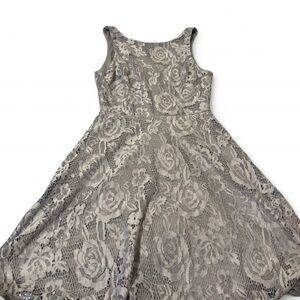 Speechless Periwinkle Lace Dress